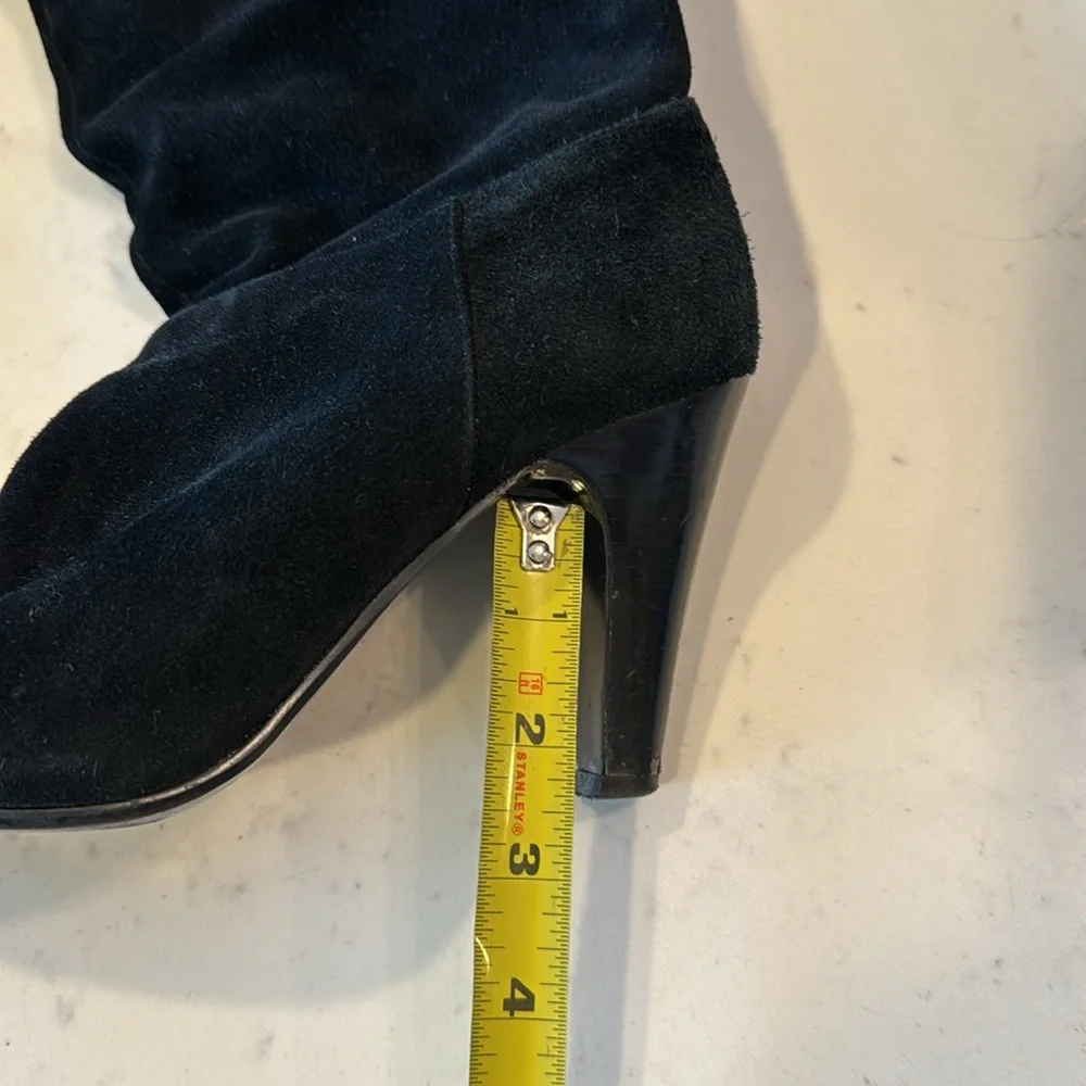 Nine West Black Heeled Boots - Picture 4 of 9